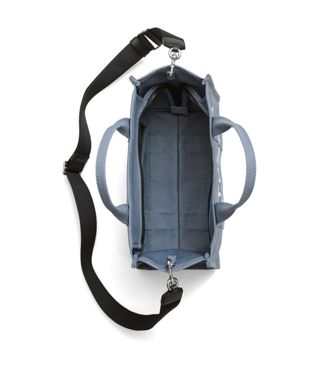 MARC JACOBS Голубая хлопковая сумка тоут, фото 3