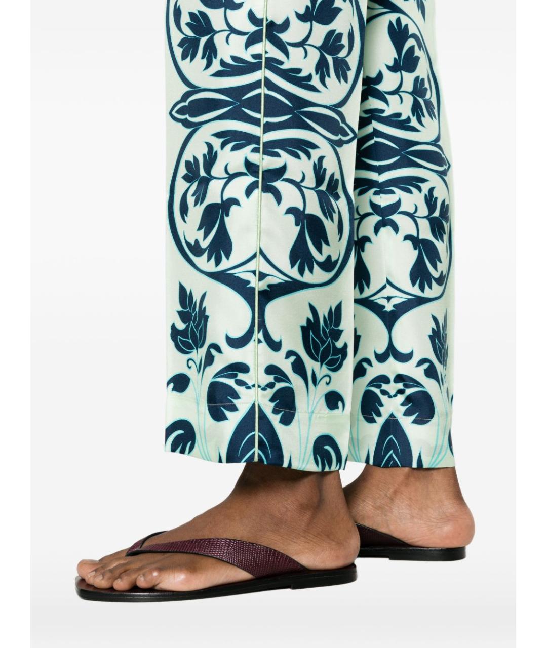 F.R.S FOR RESTLESS SLEEPERS Синие прямые брюки, фото 2