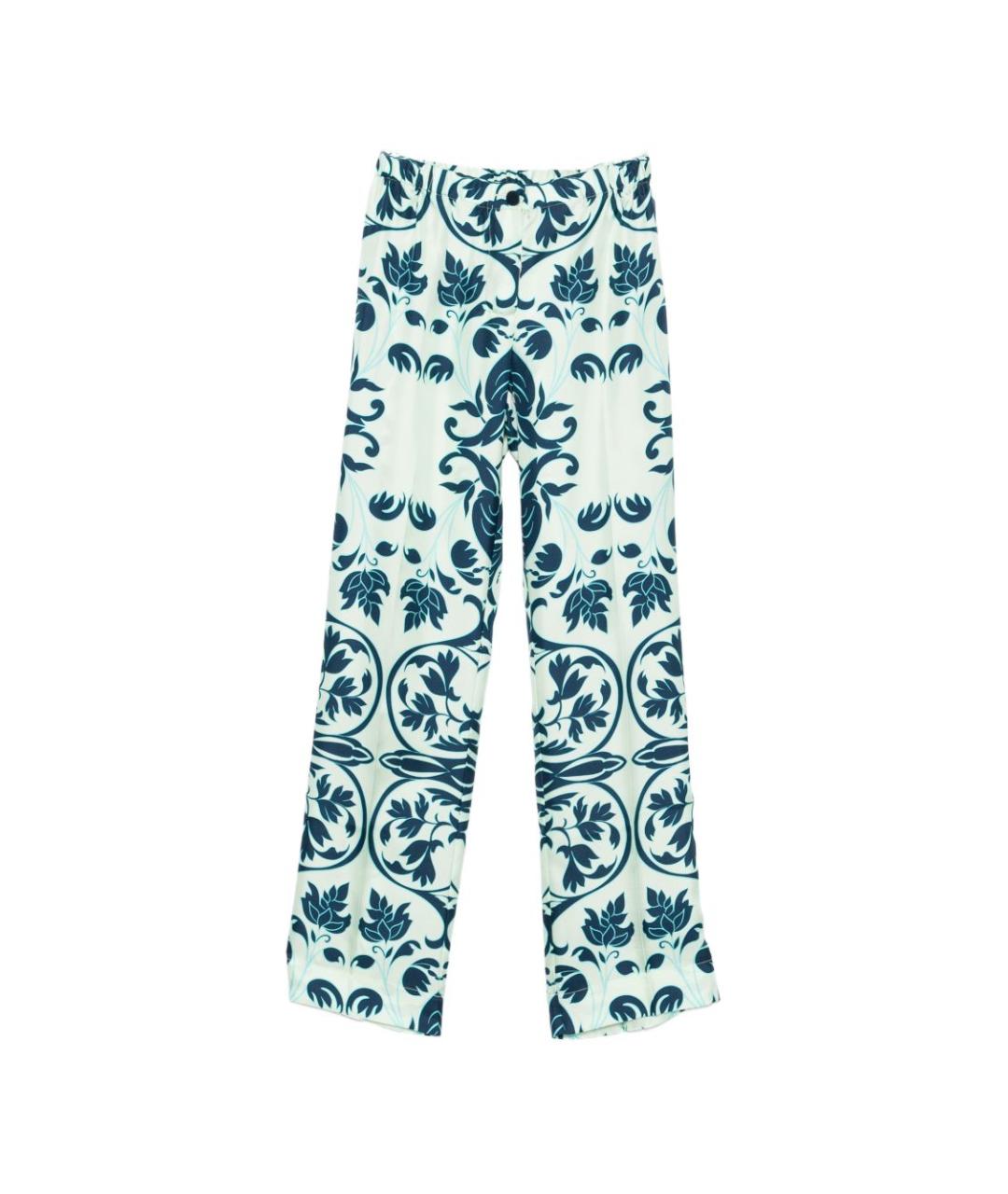 F.R.S FOR RESTLESS SLEEPERS Синие прямые брюки, фото 6