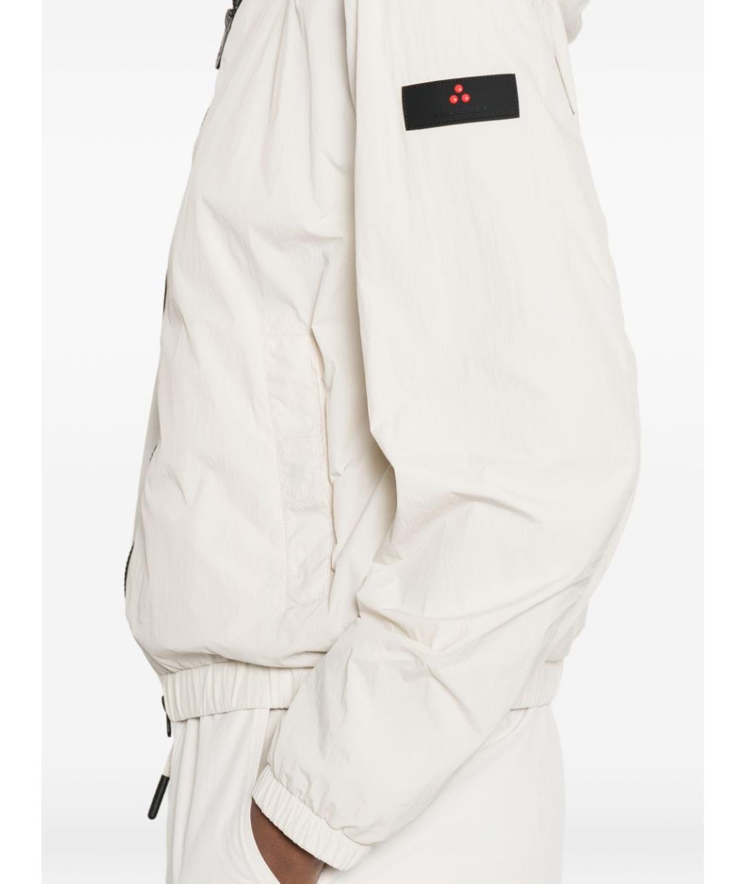 PEUTEREY Белая полиамидовая куртка, фото 4