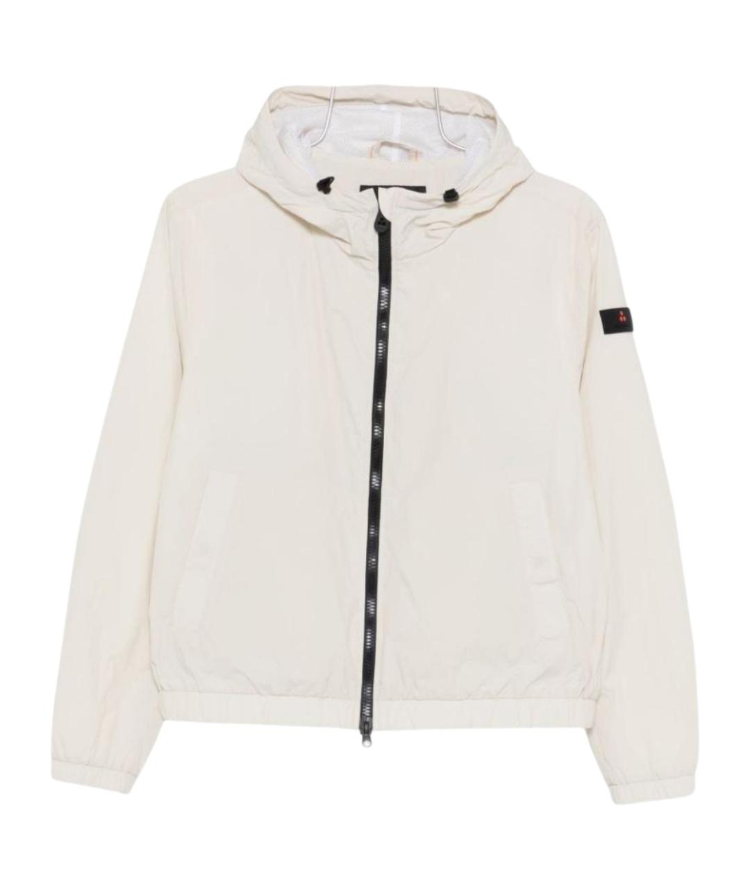 PEUTEREY Белая полиамидовая куртка, фото 1