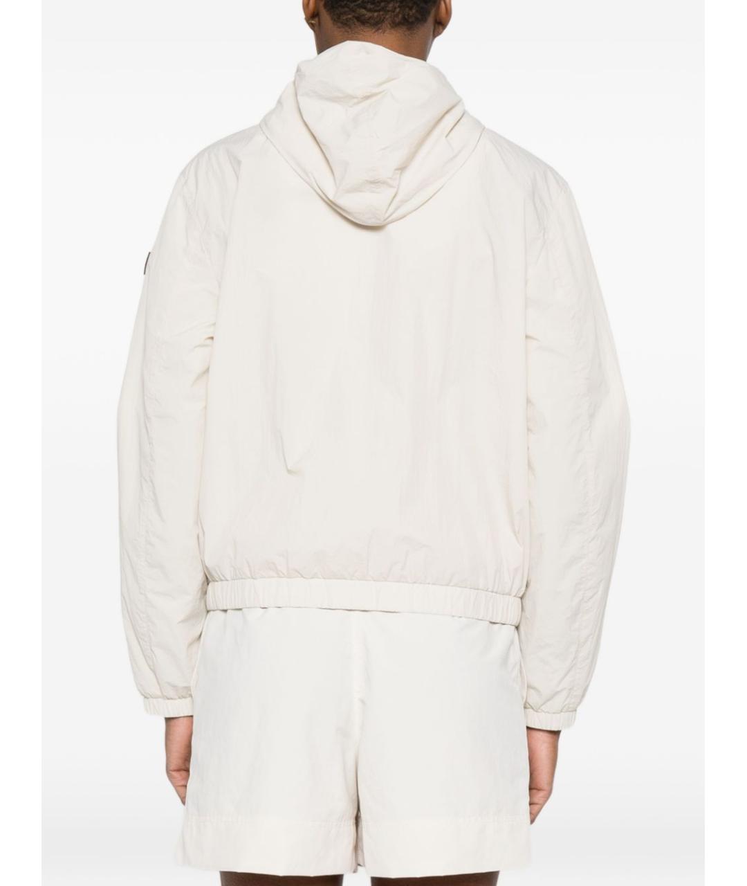 PEUTEREY Белая полиамидовая куртка, фото 5