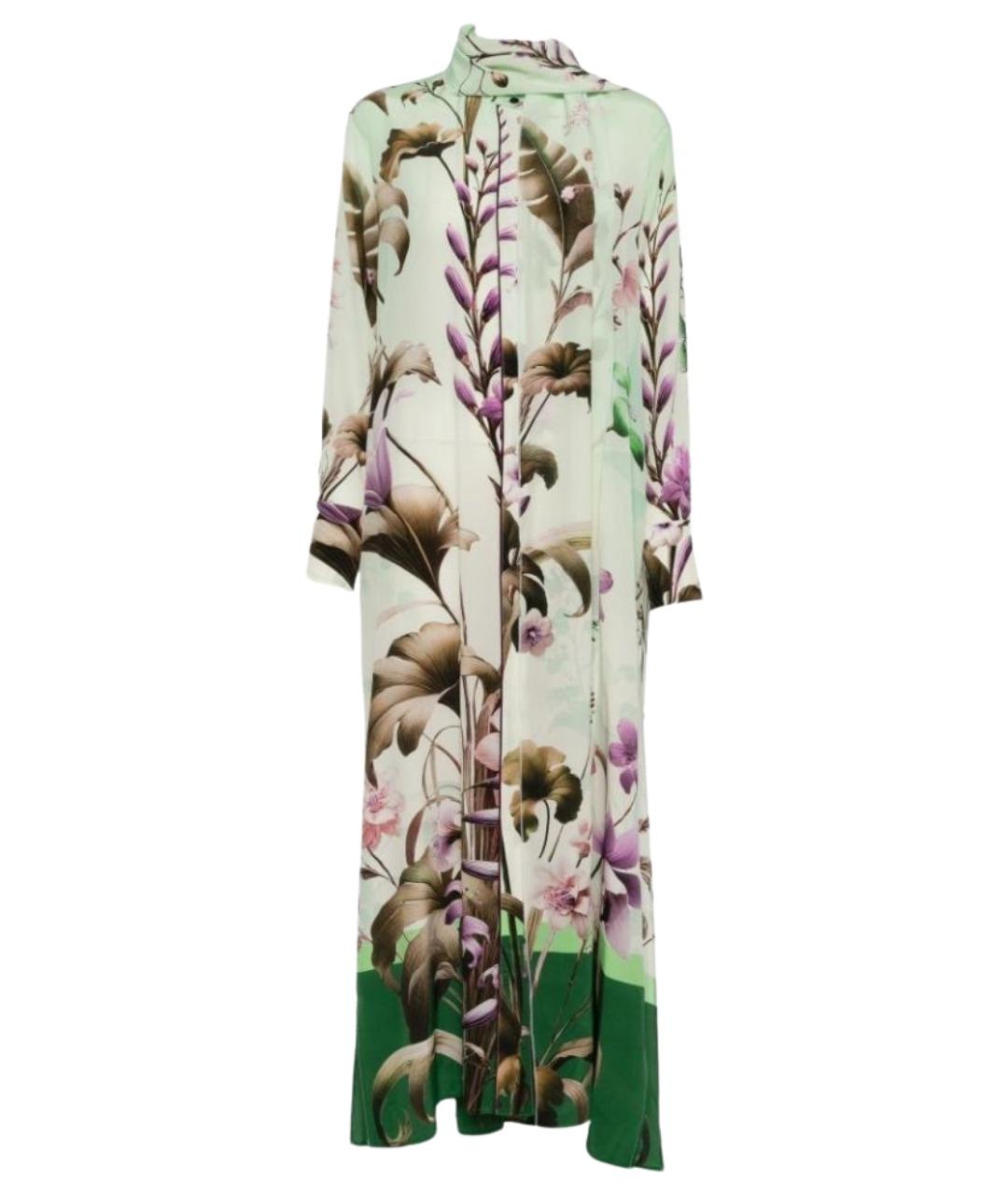 F.R.S FOR RESTLESS SLEEPERS Мульти шелковое повседневное платье, фото 1