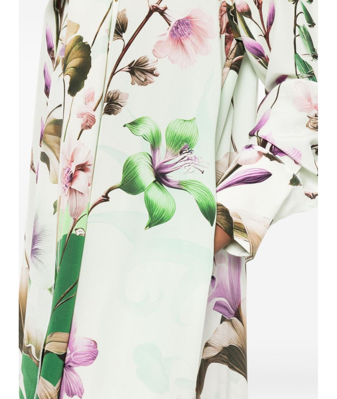 F.R.S FOR RESTLESS SLEEPERS Мульти шелковое повседневное платье, фото 4