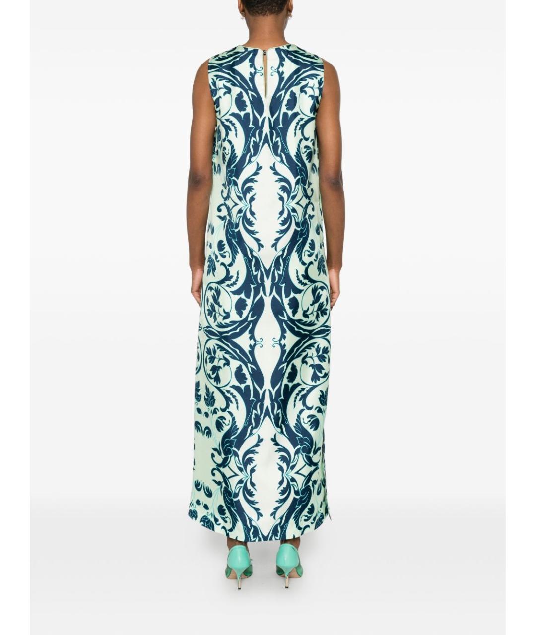 F.R.S FOR RESTLESS SLEEPERS Мульти шелковое повседневное платье, фото 3