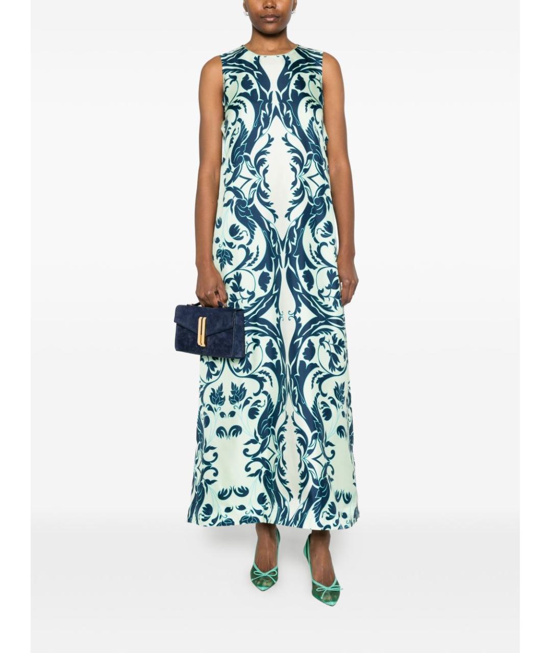 F.R.S FOR RESTLESS SLEEPERS Мульти шелковое повседневное платье, фото 4