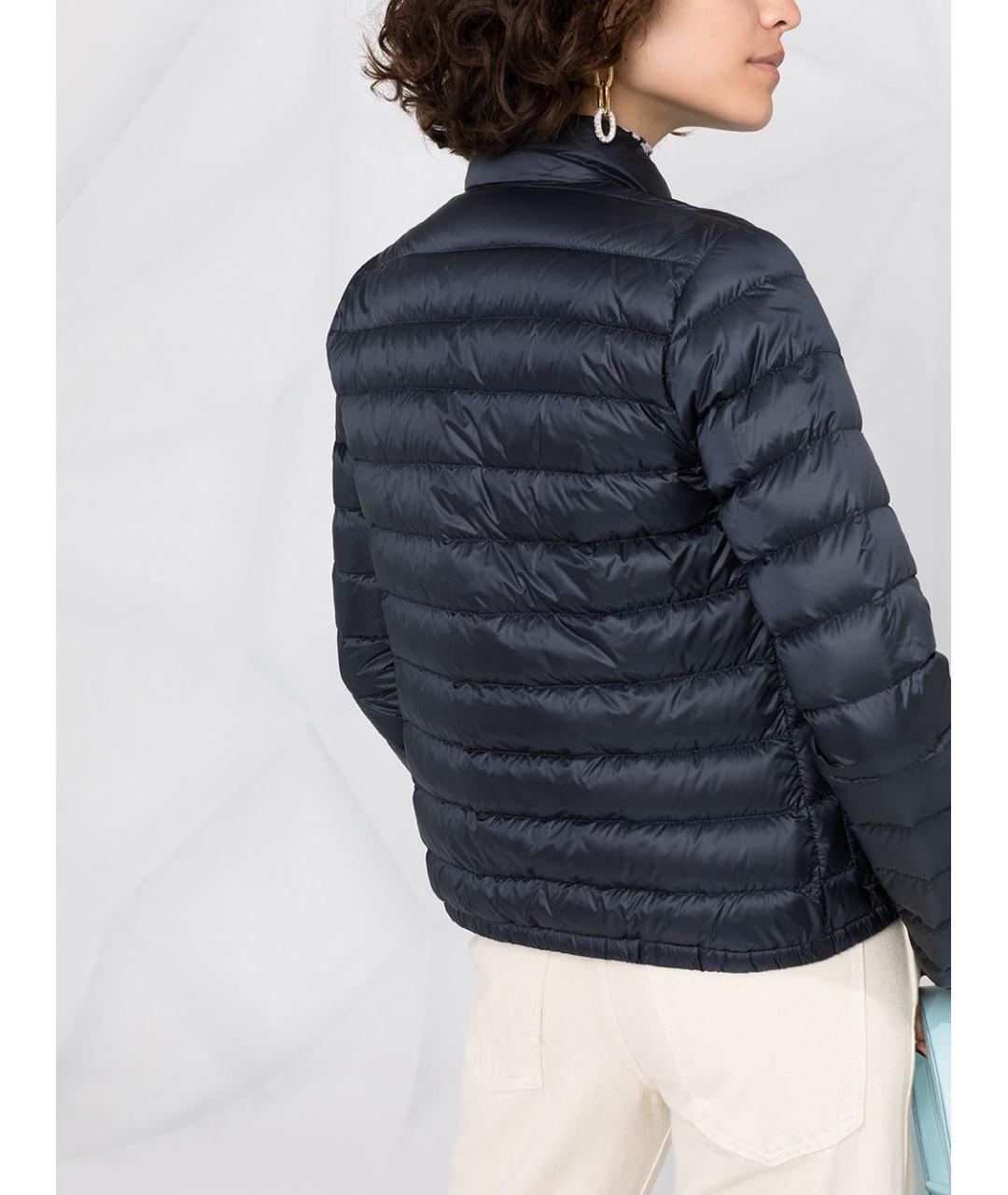 MONCLER Синяя полиамидовая куртка, фото 5