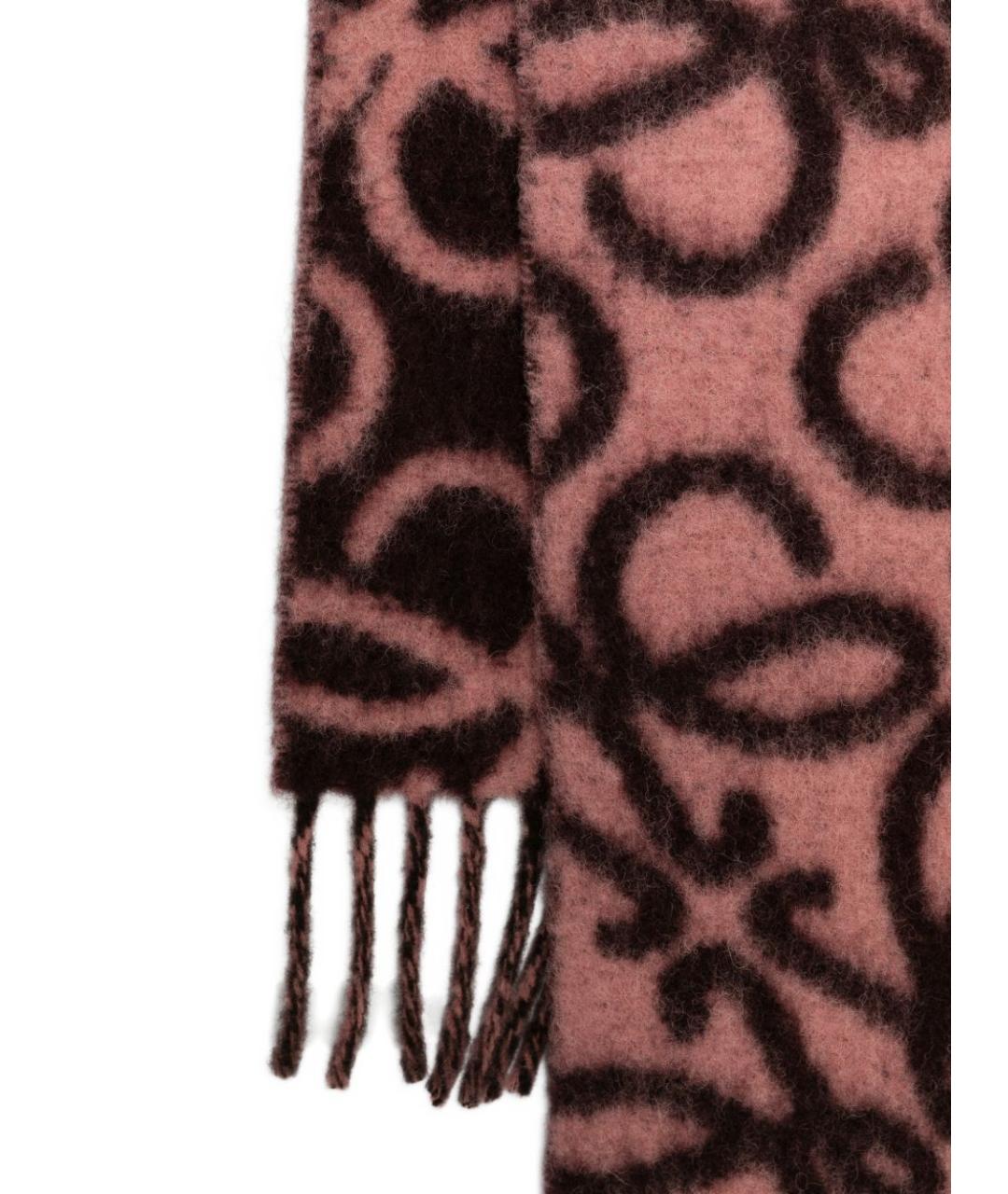 LOEWE Мульти шерстяной шарф, фото 2