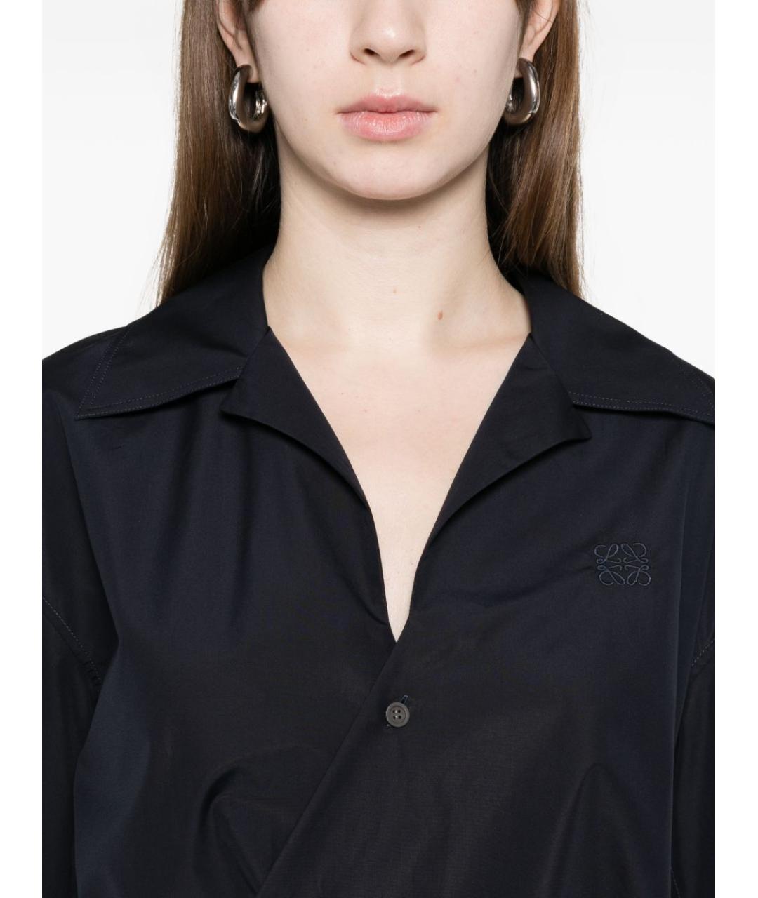 LOEWE Синяя хлопковая рубашка, фото 2