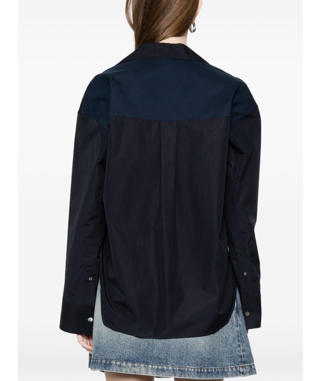 LOEWE Синяя хлопковая рубашка, фото 4