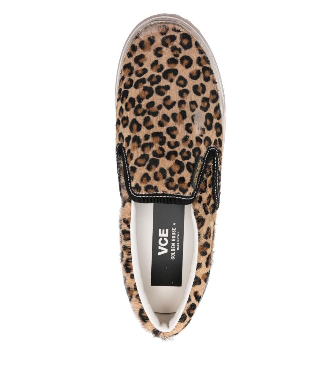 GOLDEN GOOSE DELUXE BRAND Коричневые слипоны, фото 3