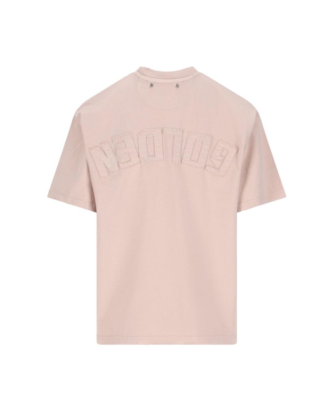 GOLDEN GOOSE DELUXE BRAND Хлопковая футболка, фото 3