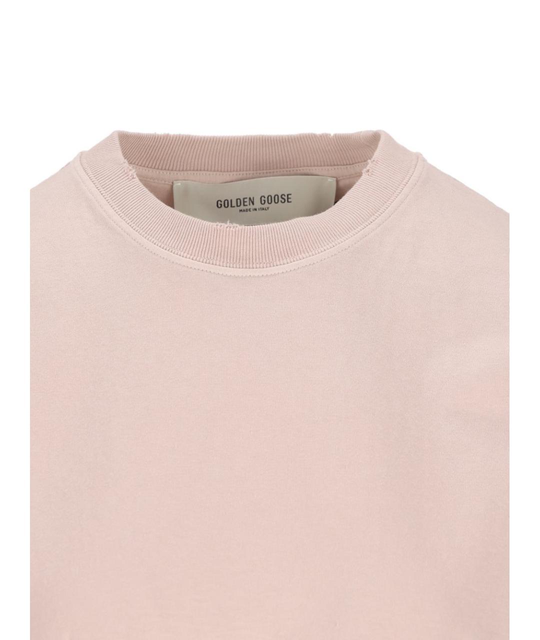 GOLDEN GOOSE DELUXE BRAND Хлопковая футболка, фото 2