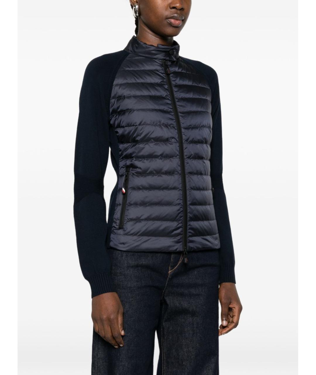 MONCLER GRENOBLE Синяя полиамидовая куртка, фото 3