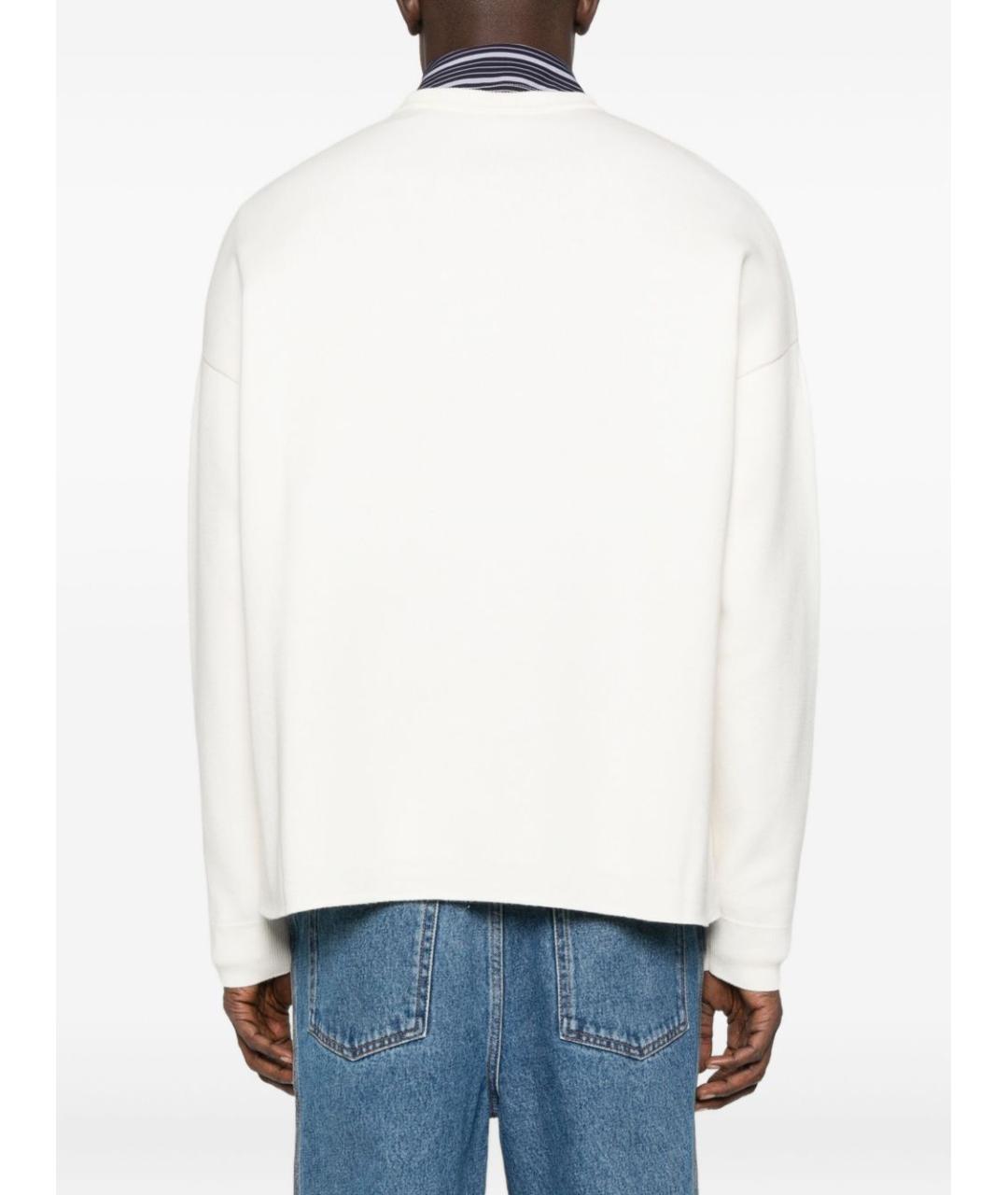 LOEWE Бежевый хлопковый джемпер / свитер, фото 5