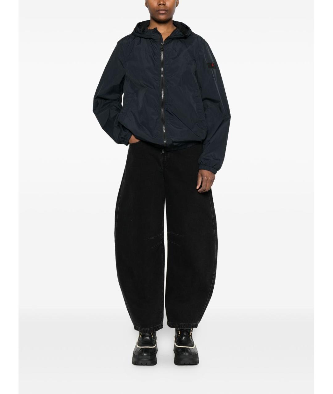 PEUTEREY Синяя полиамидовая куртка, фото 2