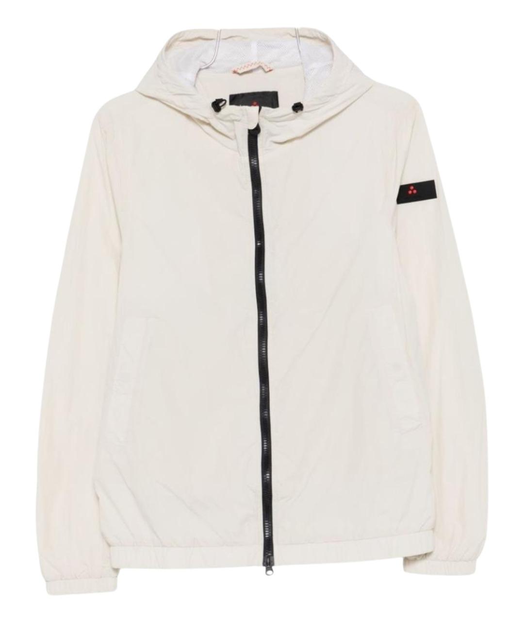 PEUTEREY Белая полиамидовая куртка, фото 1