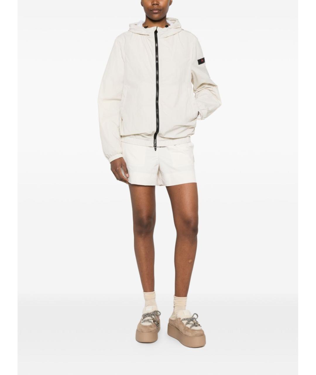 PEUTEREY Белая полиамидовая куртка, фото 4