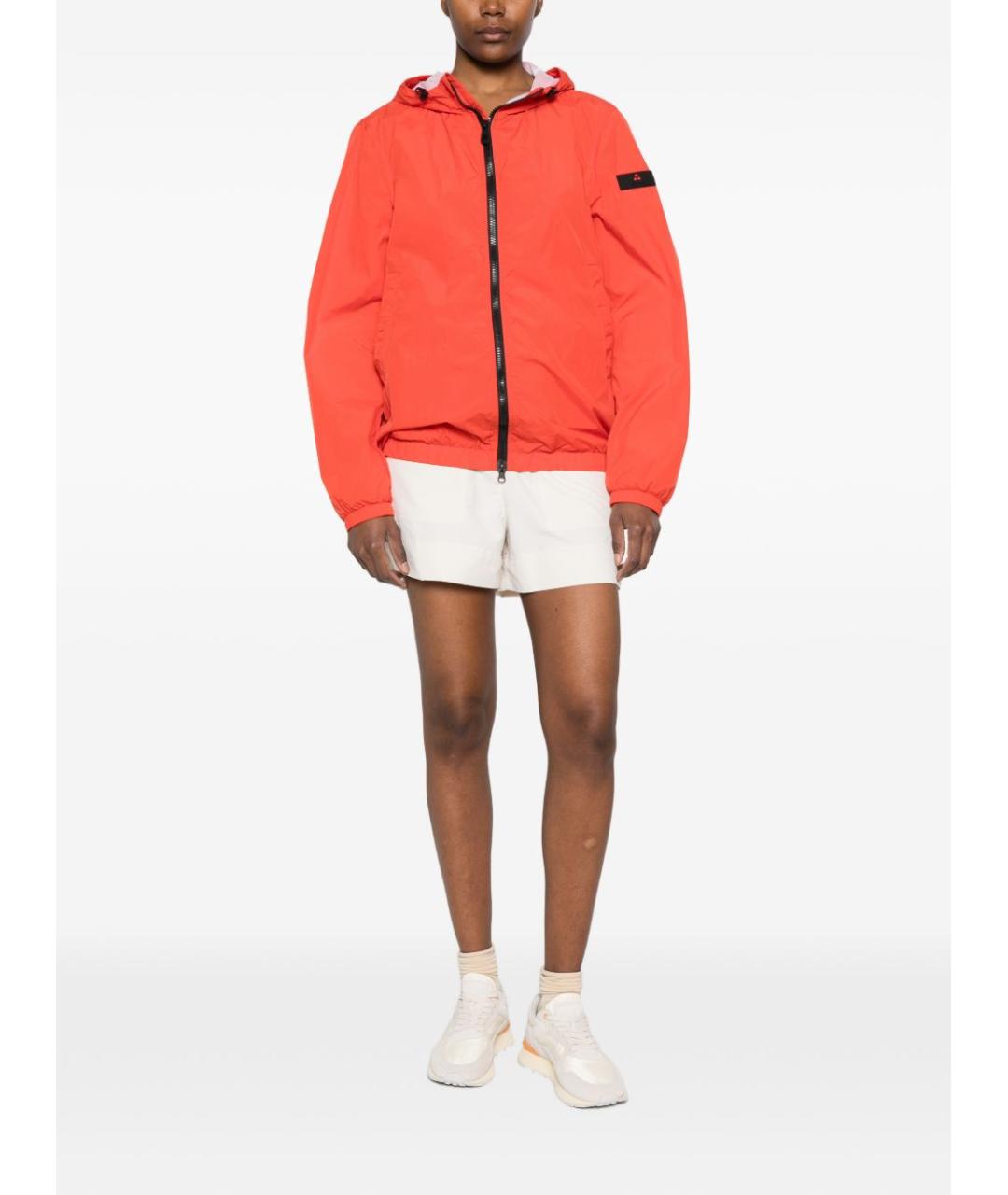 PEUTEREY Красная полиамидовая куртка, фото 5