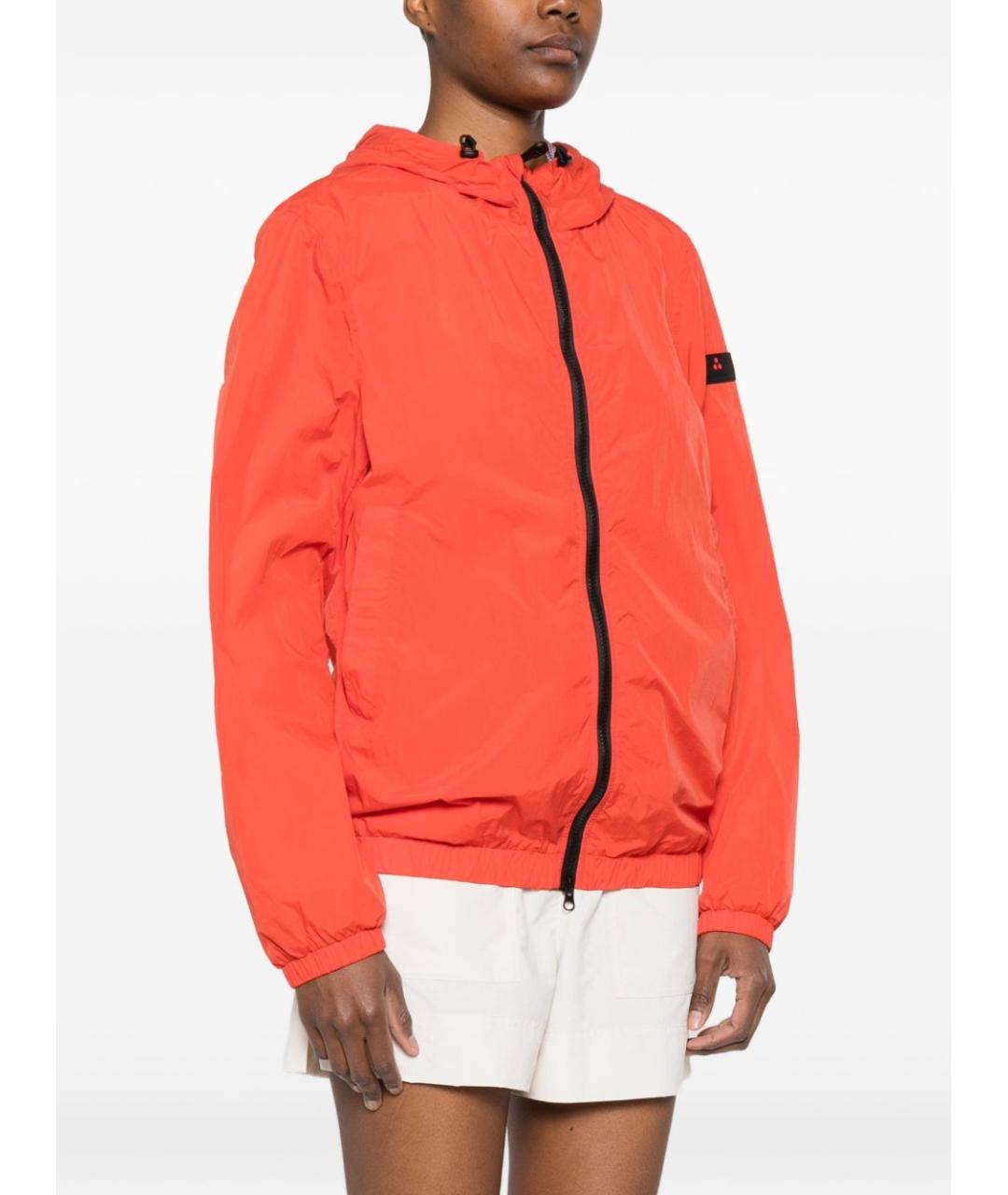 PEUTEREY Красная полиамидовая куртка, фото 4