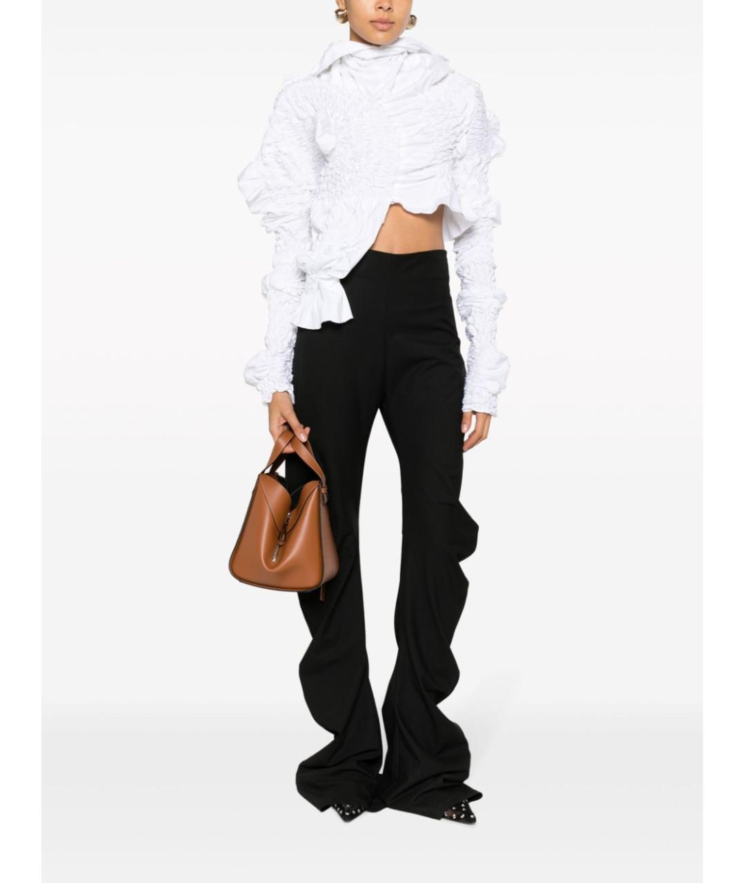 LOEWE Коричневая кожаная сумка тоут, фото 2