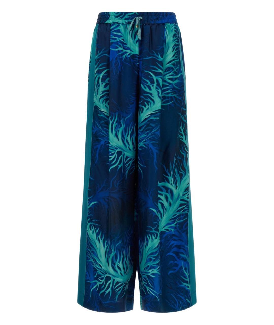 F.R.S FOR RESTLESS SLEEPERS Синие прямые брюки, фото 1