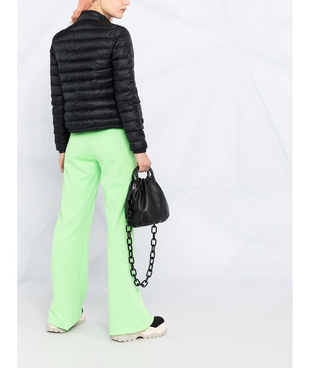 MONCLER Черная полиамидовая куртка, фото 4