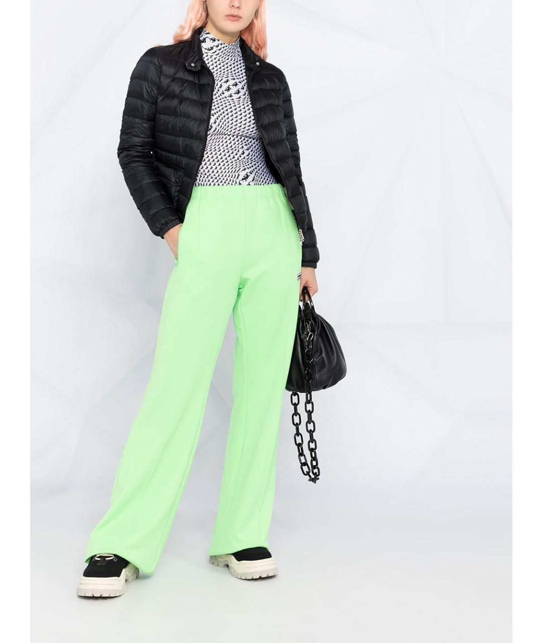 MONCLER Черная полиамидовая куртка, фото 2