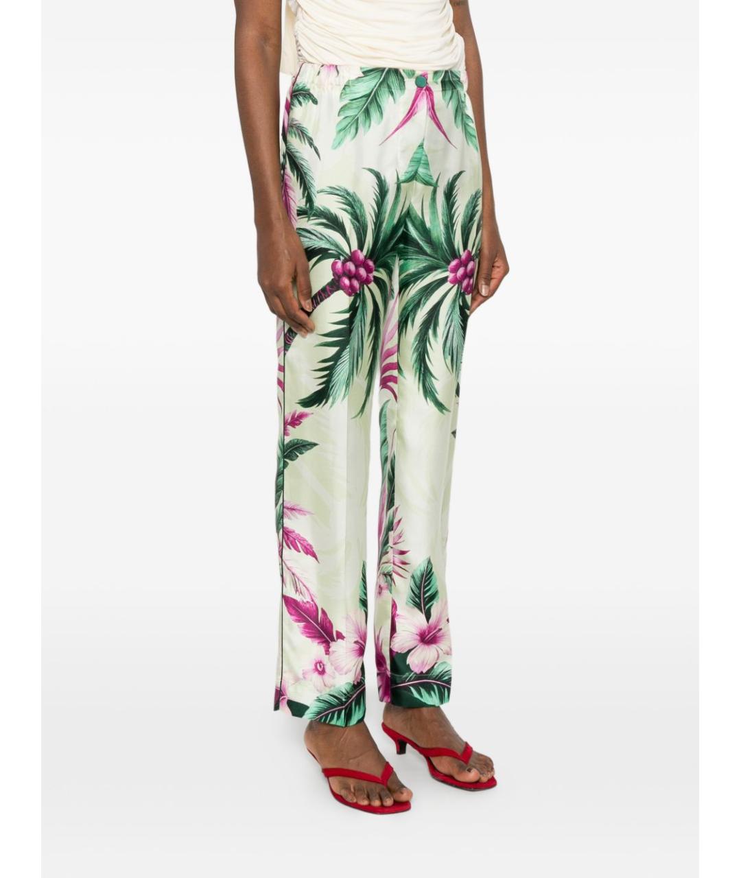 F.R.S FOR RESTLESS SLEEPERS Зеленые прямые брюки, фото 2