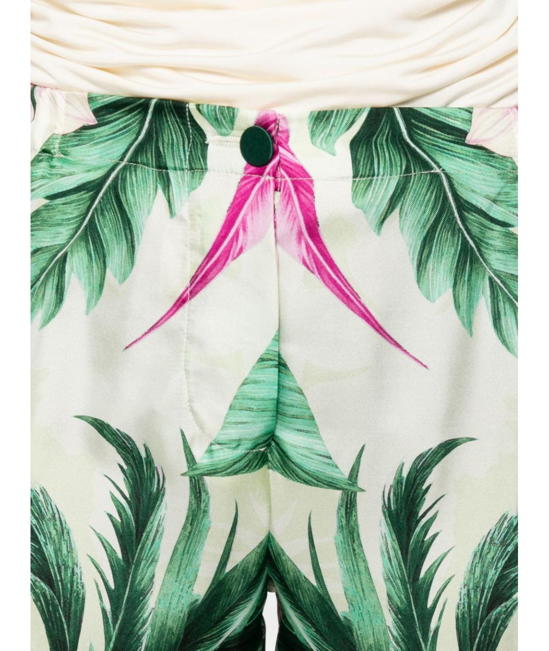 F.R.S FOR RESTLESS SLEEPERS Зеленые прямые брюки, фото 4