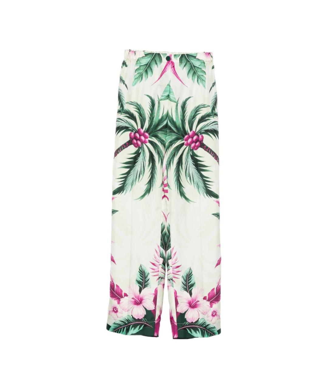 F.R.S FOR RESTLESS SLEEPERS Зеленые прямые брюки, фото 1