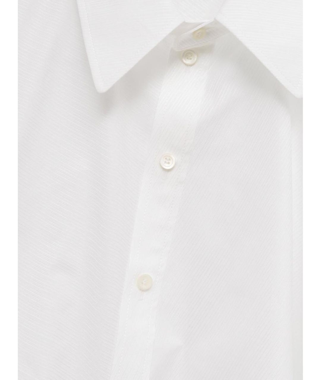 LOEWE Белая хлопковая рубашка, фото 2