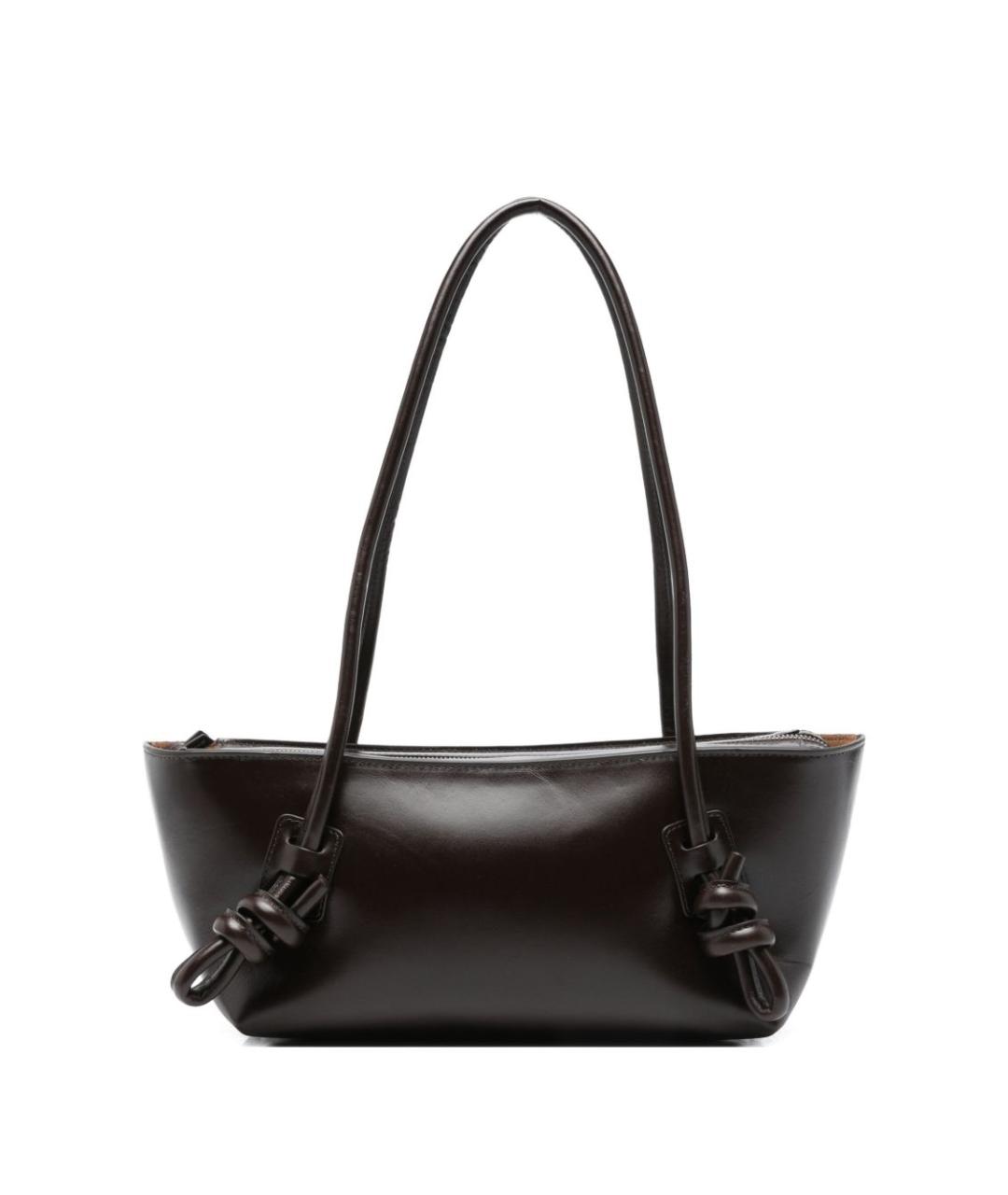 HEREU Коричневая кожаная сумка через плечо, фото 1