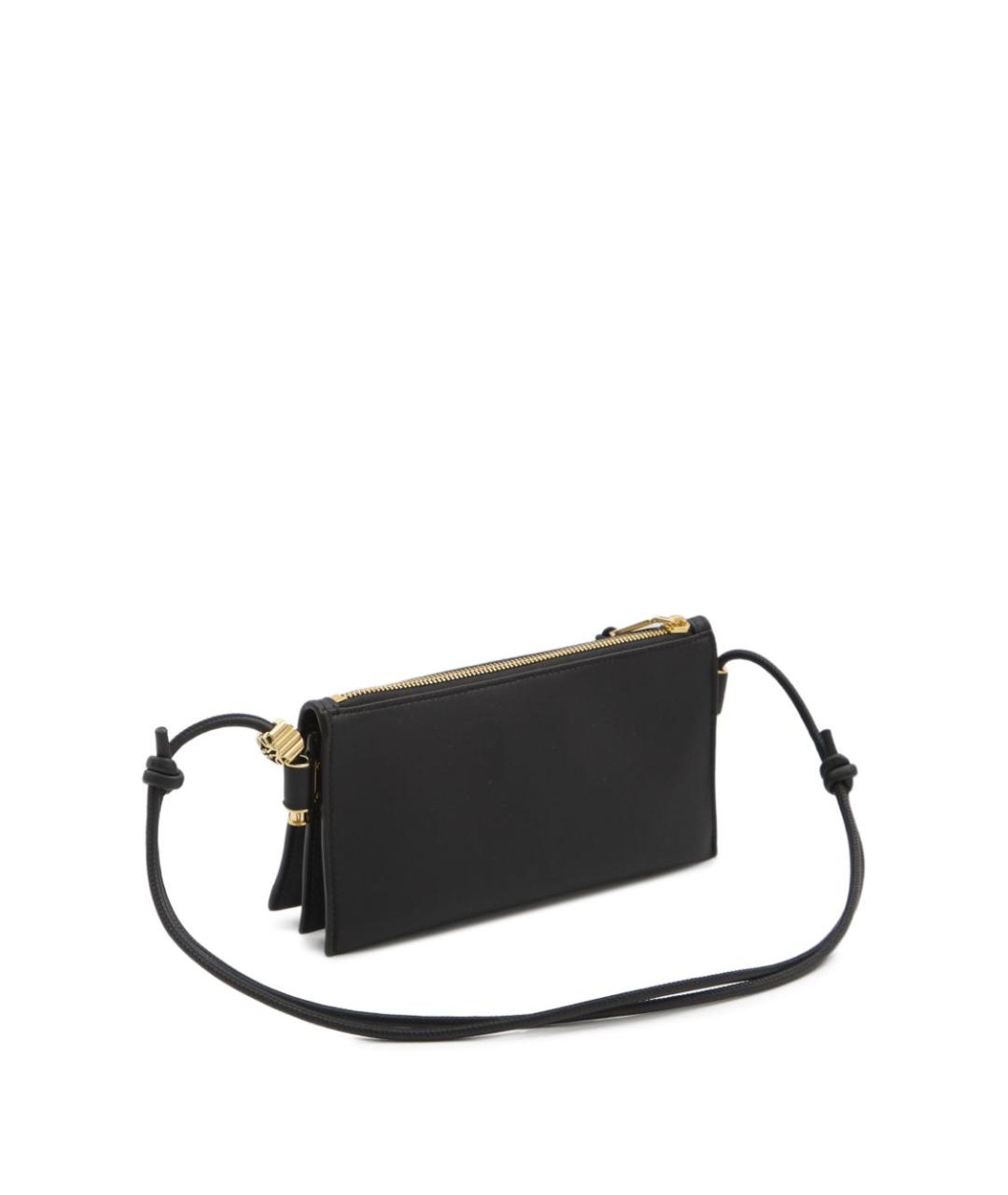 LOEWE Черная кожаная сумка через плечо, фото 2