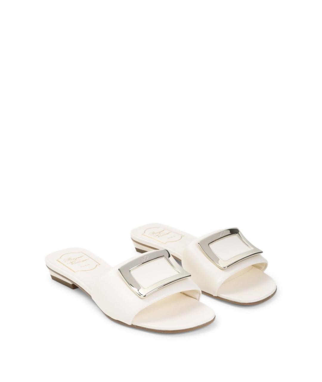 ROGER VIVIER Белые босоножки, фото 2