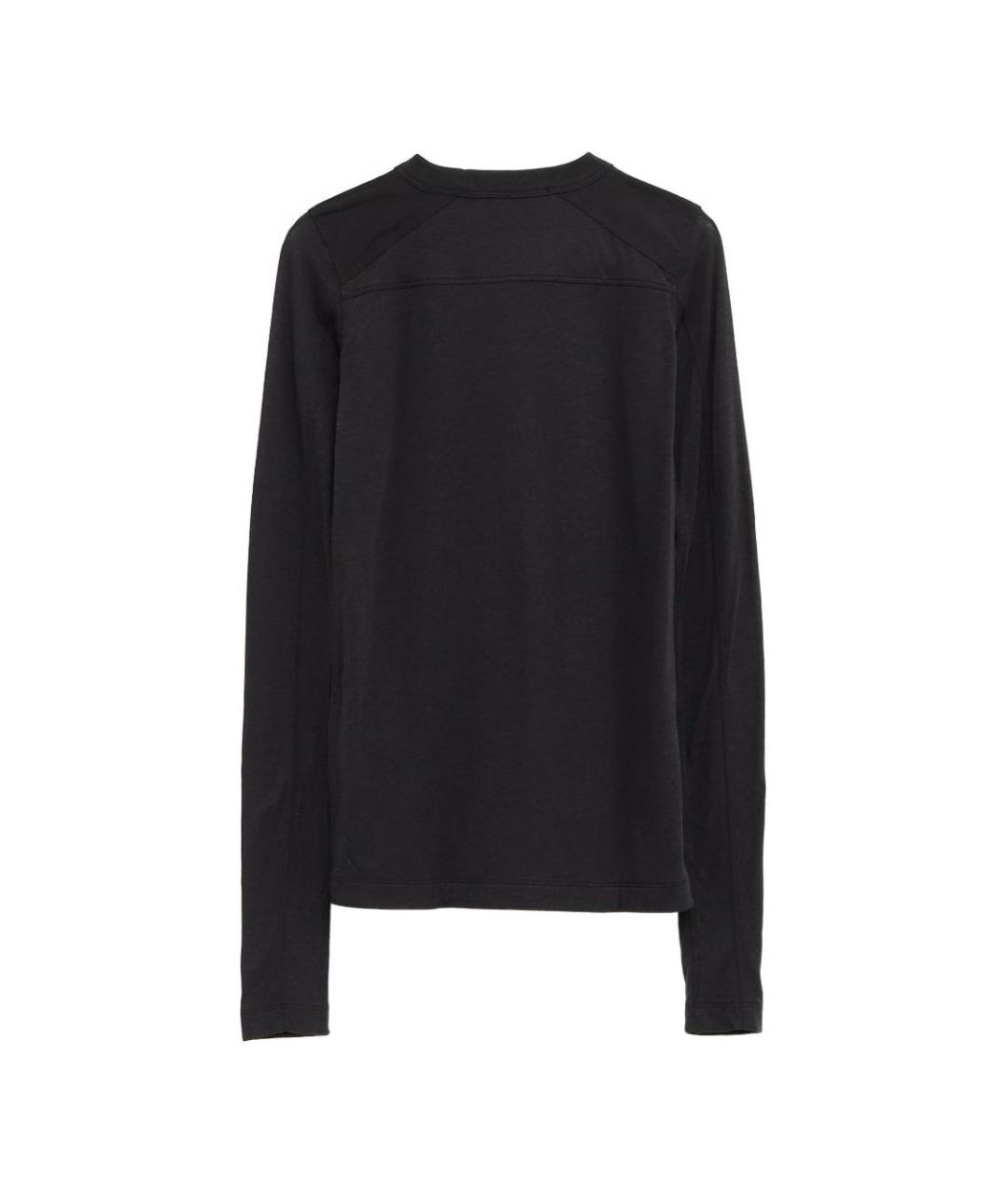 PHOEBE PHILO Черный хлопковый джемпер / свитер, фото 2