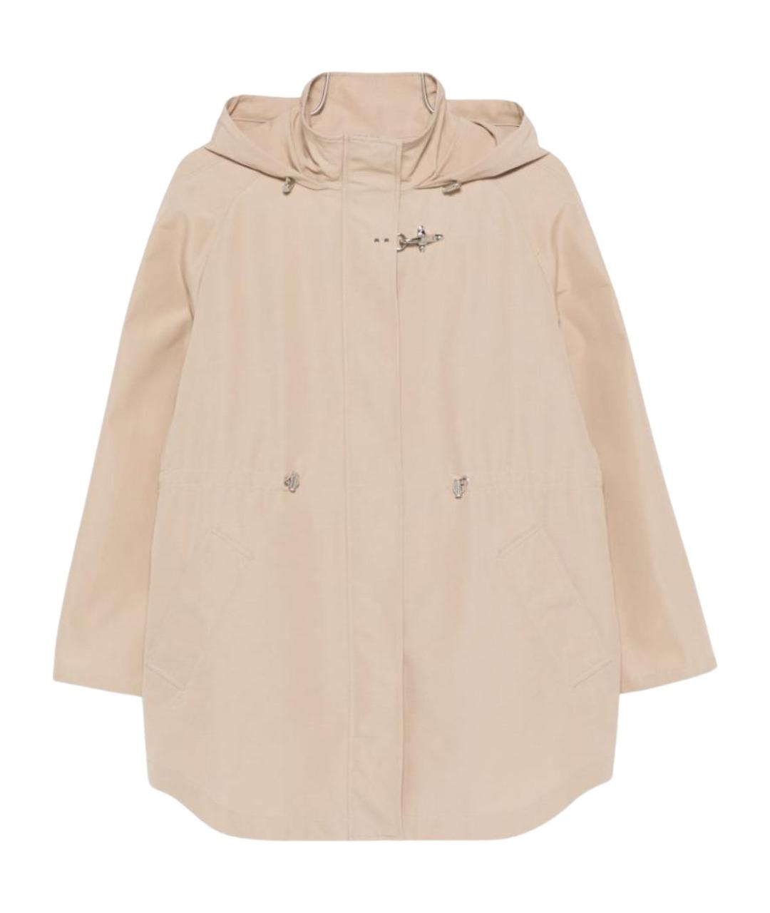FAY Бежевая парка, фото 1