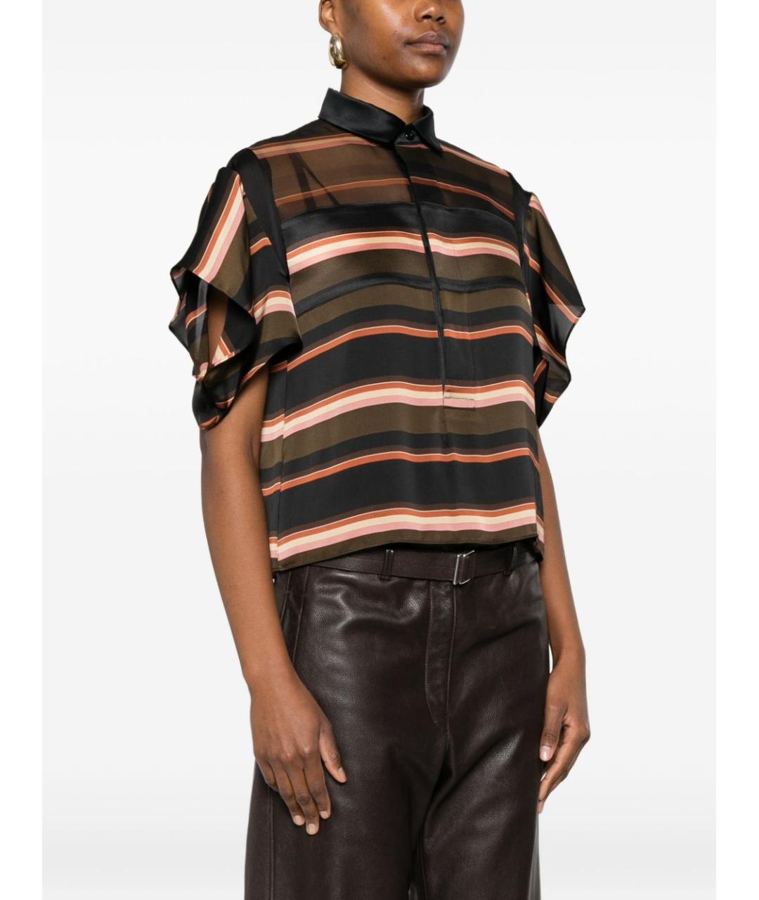 SACAI Мульти полиэстеровая футболка, фото 5