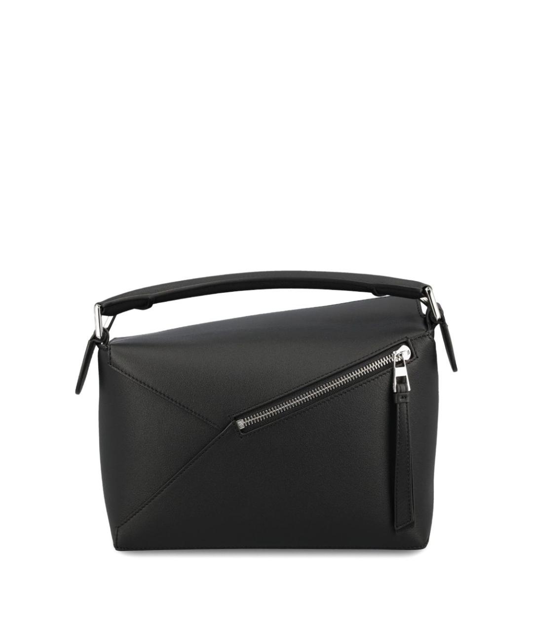 LOEWE Черная кожаная сумка через плечо, фото 3