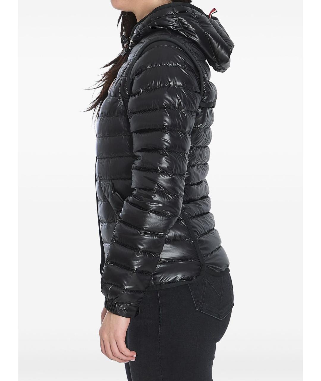 MONCLER GRENOBLE Черная полиамидовая куртка, фото 3