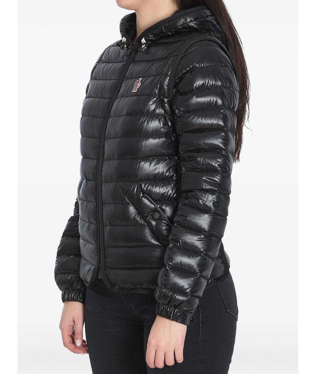 MONCLER GRENOBLE Черная полиамидовая куртка, фото 2