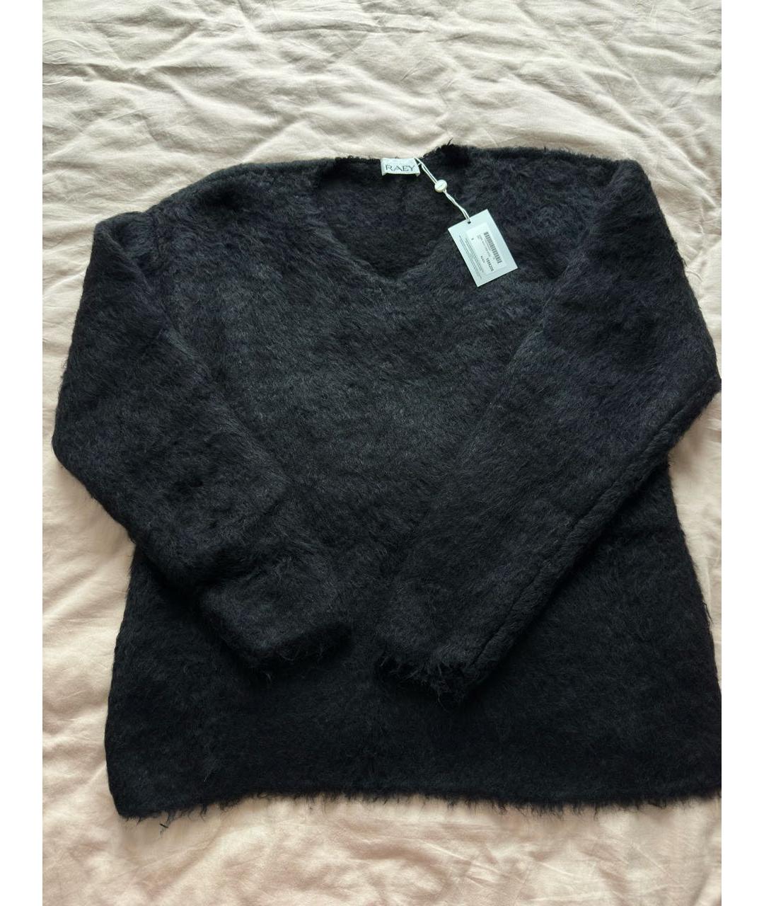 RAEY Черный полиамидовый джемпер / свитер, фото 4