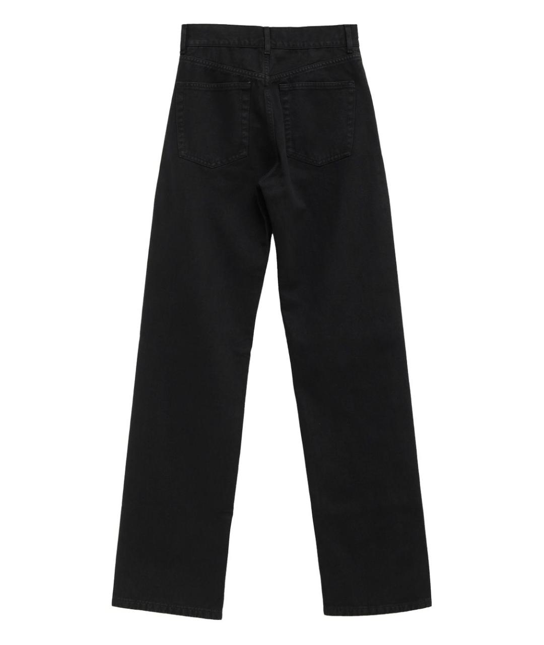 PHOEBE PHILO Черные прямые джинсы, фото 2