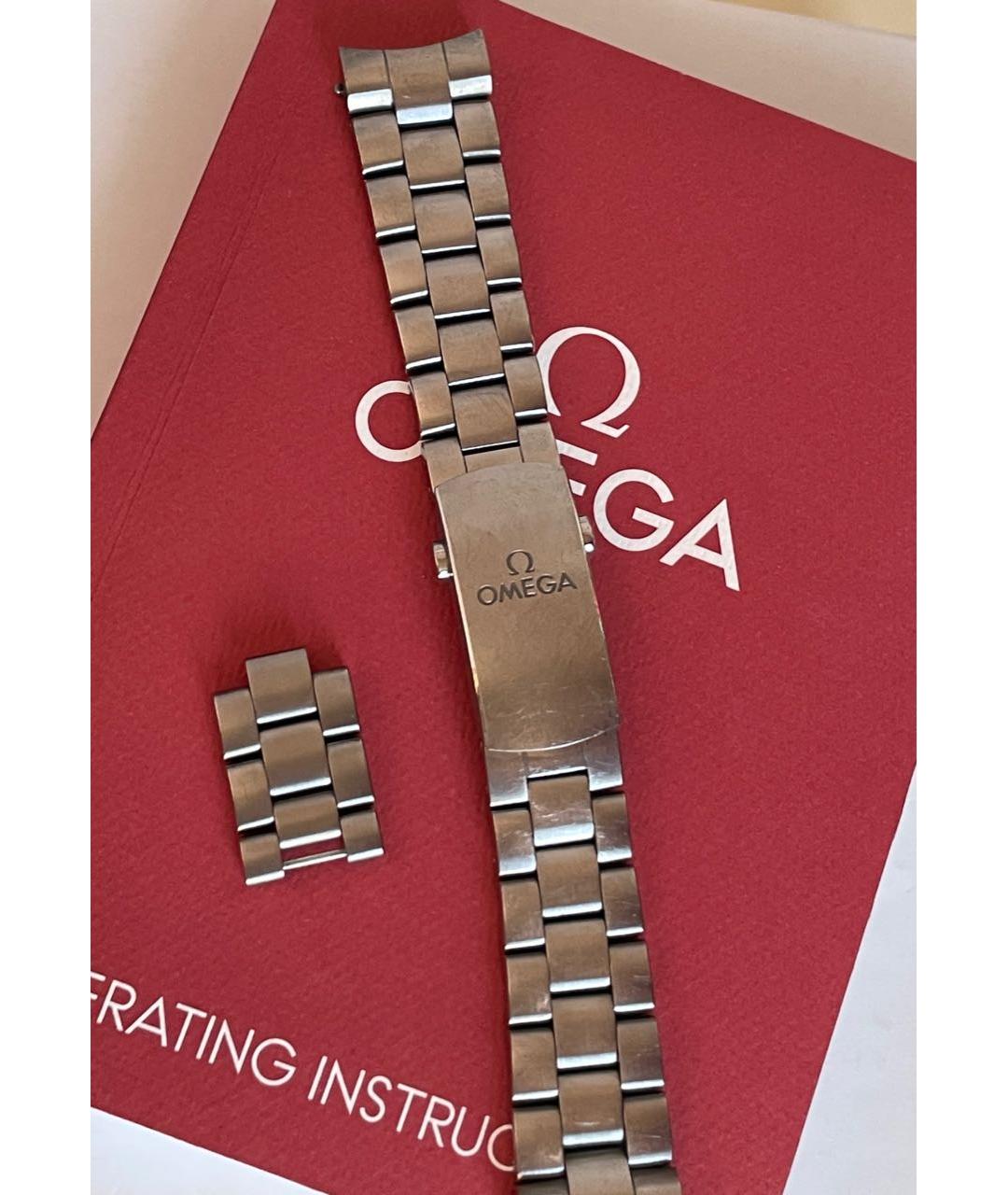 OMEGA Антрацитовые часы, фото 6
