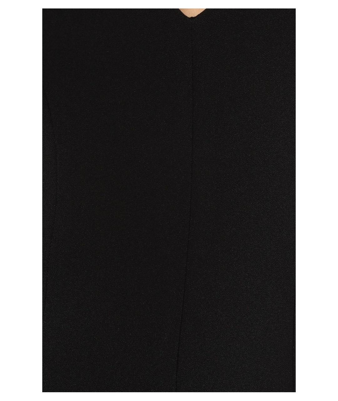 PINKO Черное полиэстеровое коктейльное платье, фото 5