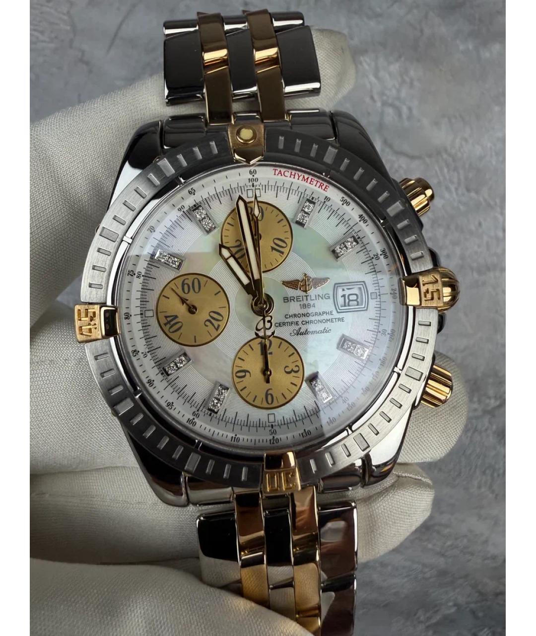 BREITLING Золотые часы из желтого золота, фото 2