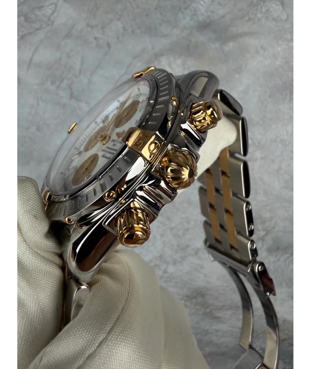 BREITLING Золотые часы из желтого золота, фото 4