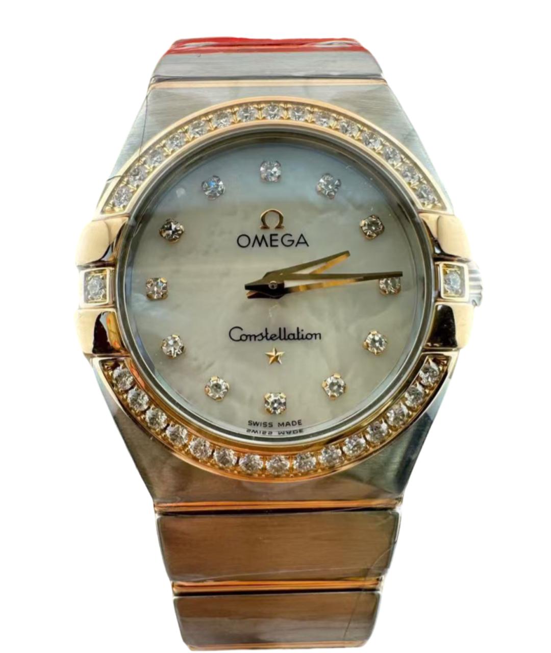 OMEGA Серебряные часы, фото 1