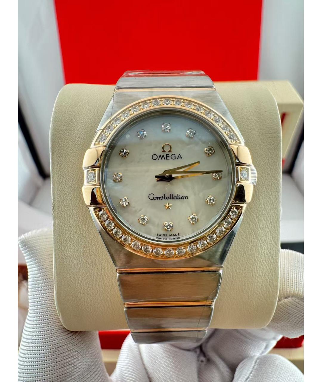 OMEGA Серебряные часы, фото 2