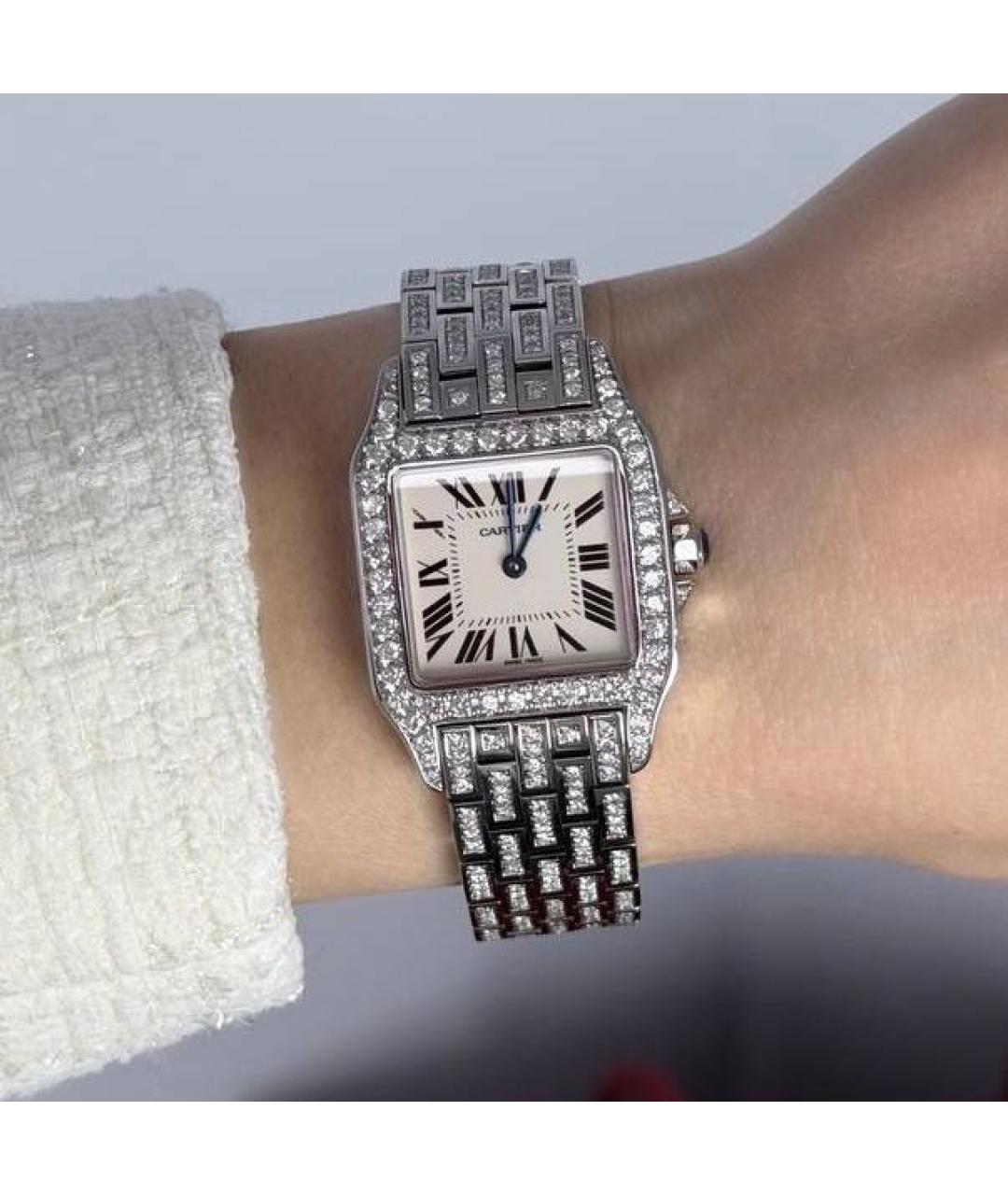 CARTIER Серебряные часы, фото 5